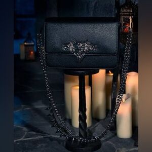 La Femme en Noir Dracula Gargoyle Crossbody Bag